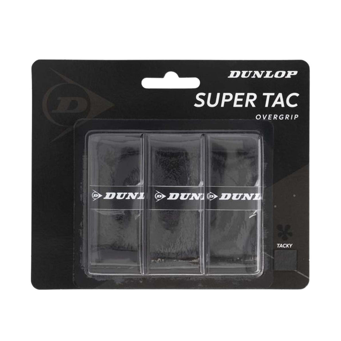 Dunlop Super Tac Black Overgrips x 3