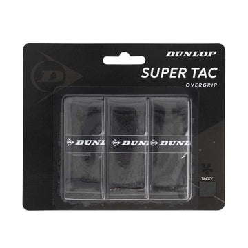 Dunlop Super Tac Black Overgrips x 3