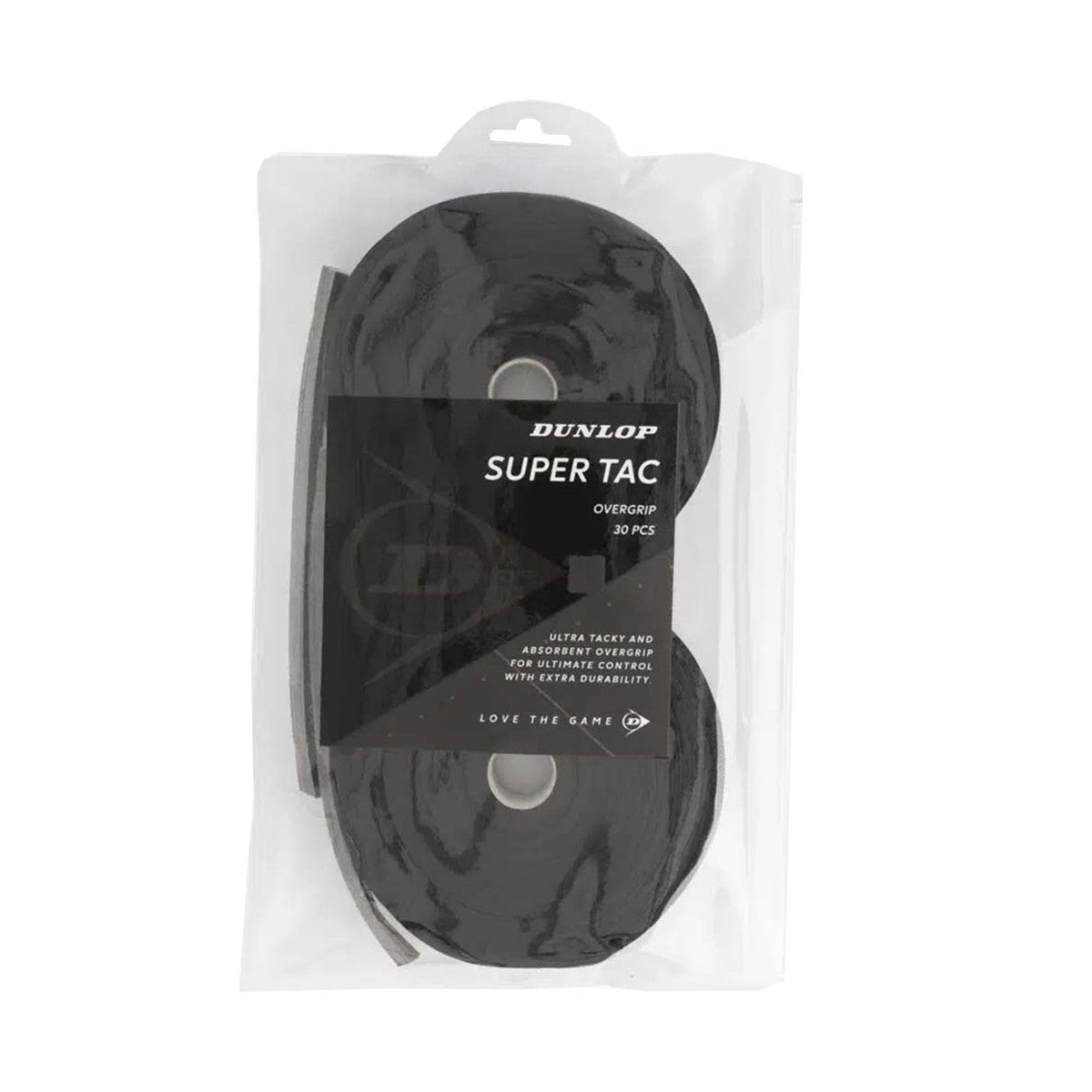 Dunlop Super Tac Black Overgrips x 30