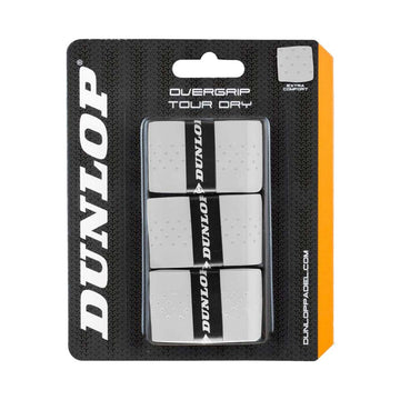 Dunlop Tour Dry White x 3 overgrips