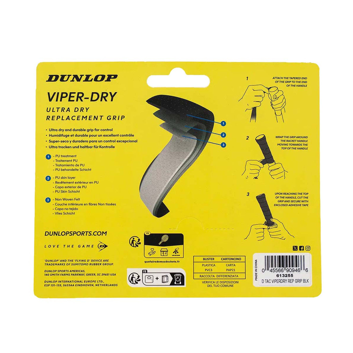 Dunlop Viper-Dry Black Grip – 2