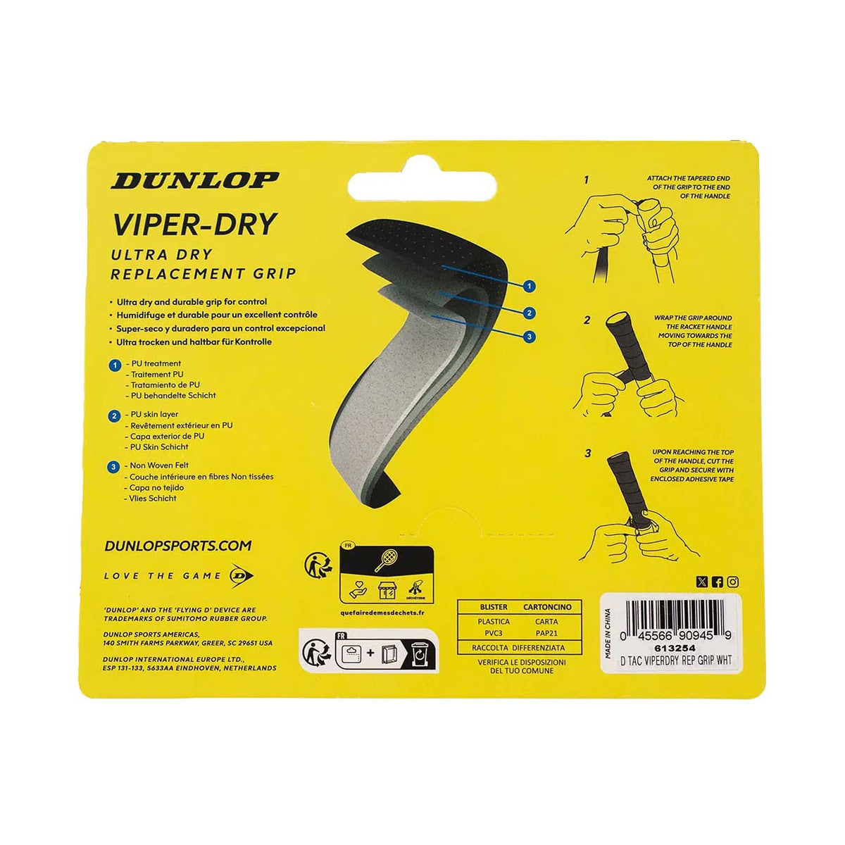 Dunlop Viper-Dry White Grip – 2
