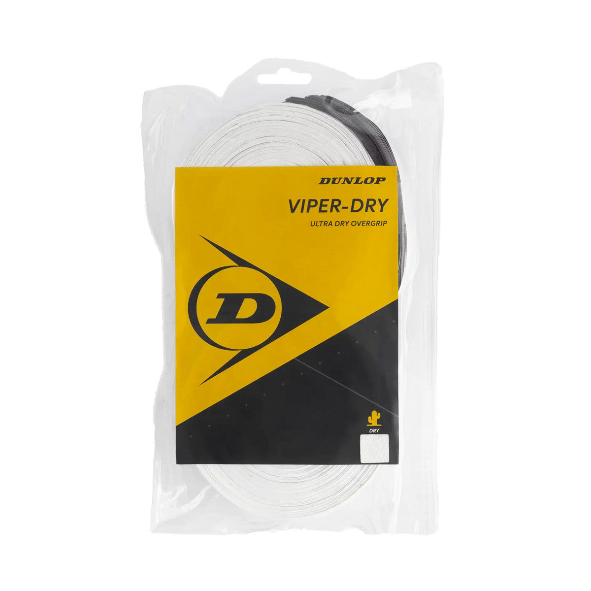 Dunlop Viper-Dry White Overgrips x 30