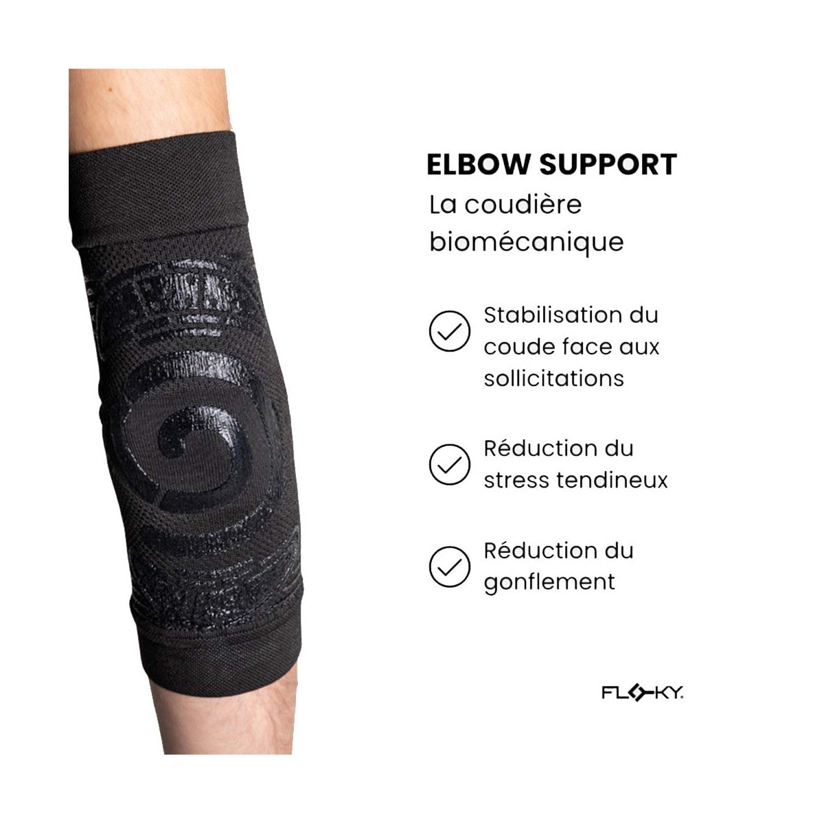 Floky Elbow Support Black – 4
