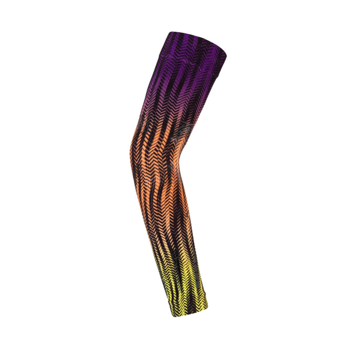 Floky NO-STRAIN Delhi Compression Sleeve - Violet / Yellow – 2