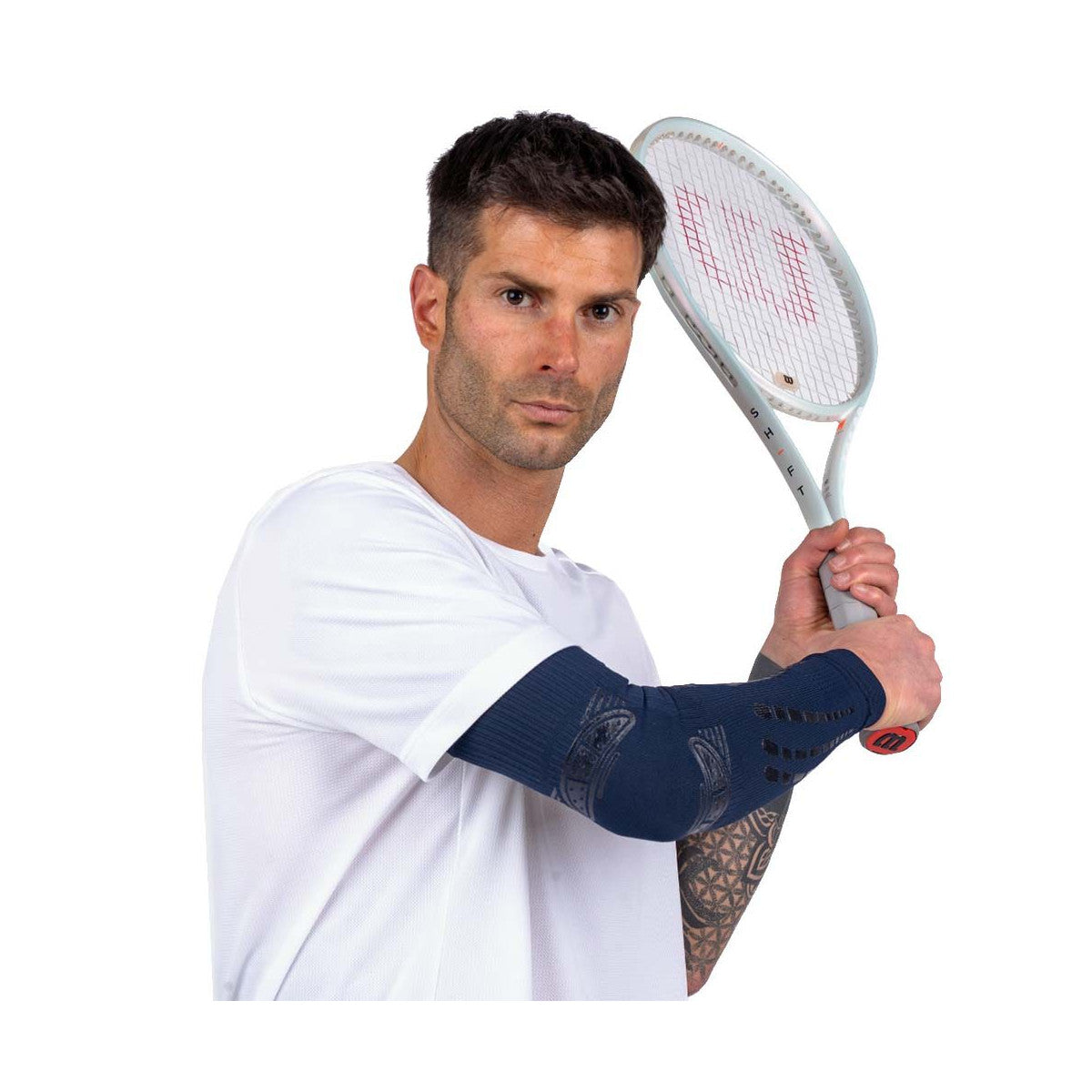 Floky NO-STRAIN Evolution Compression Sleeve Navy Blue – 7