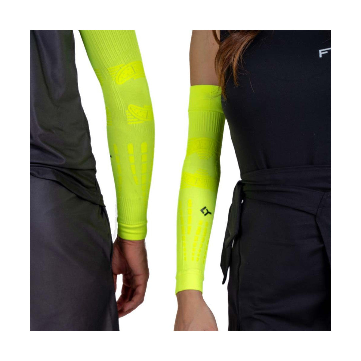 Floky NO-STRAIN Evolution Compression Sleeve Yellow – 4