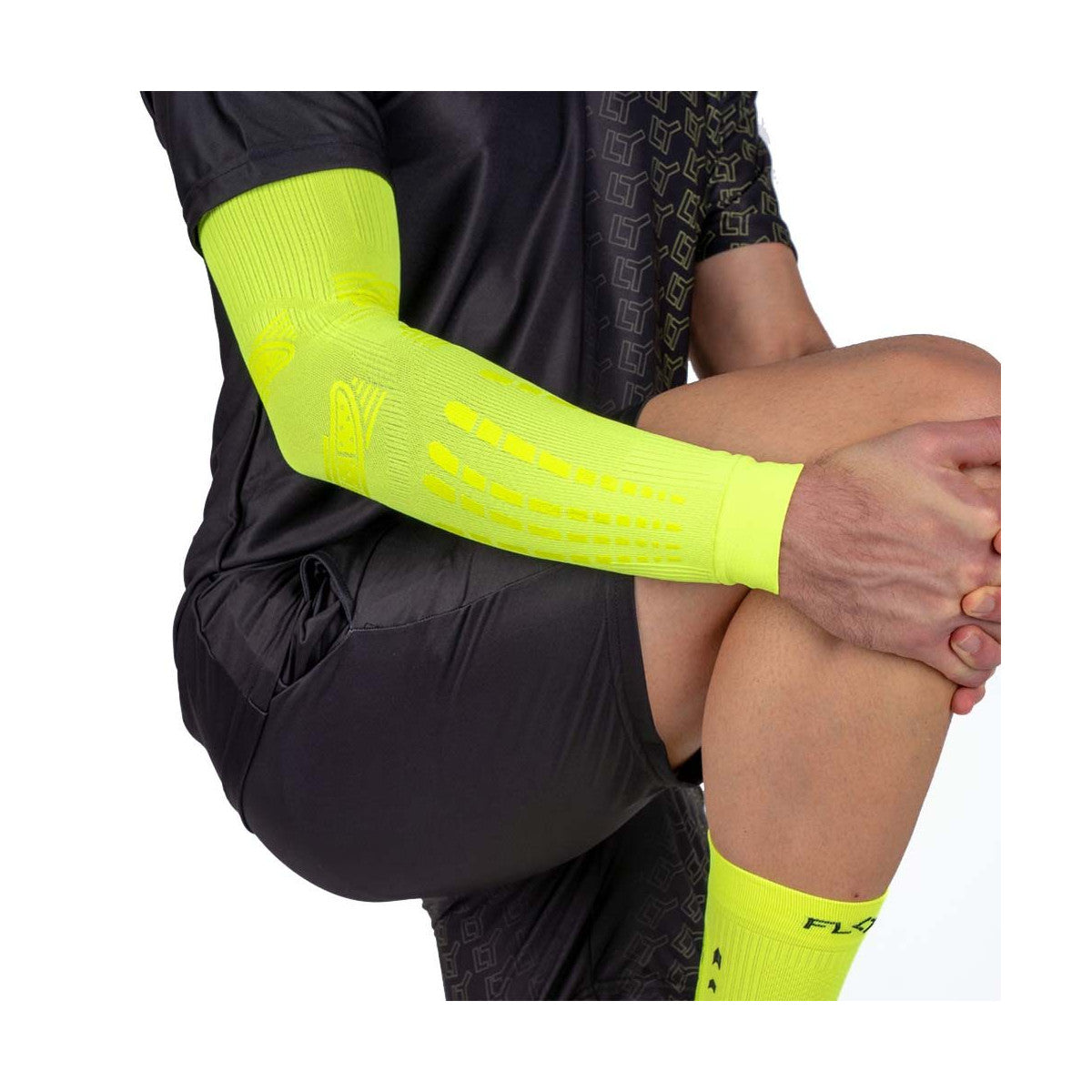 Floky NO-STRAIN Evolution Compression Sleeve Yellow – 5