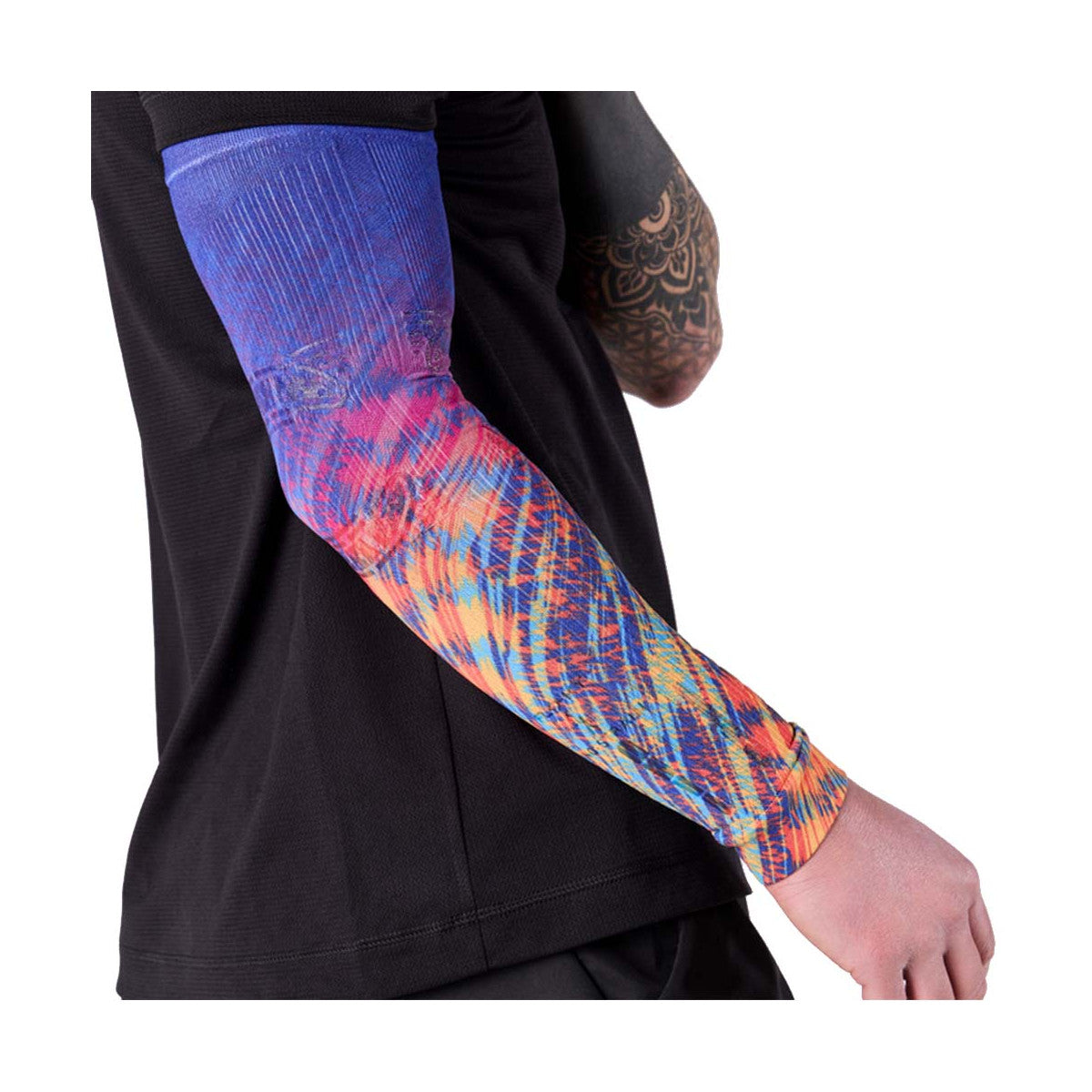 Floky NO-STRAIN Rio Armsleeve Blue / Orange – 3
