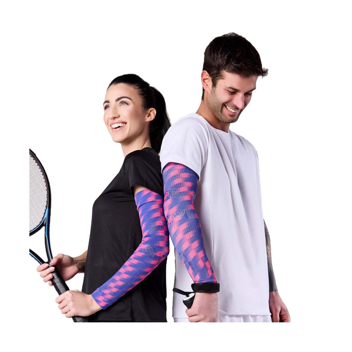 Floky NO-STRAIN Tokyo Compression Sleeve Blue / Pink – 6
