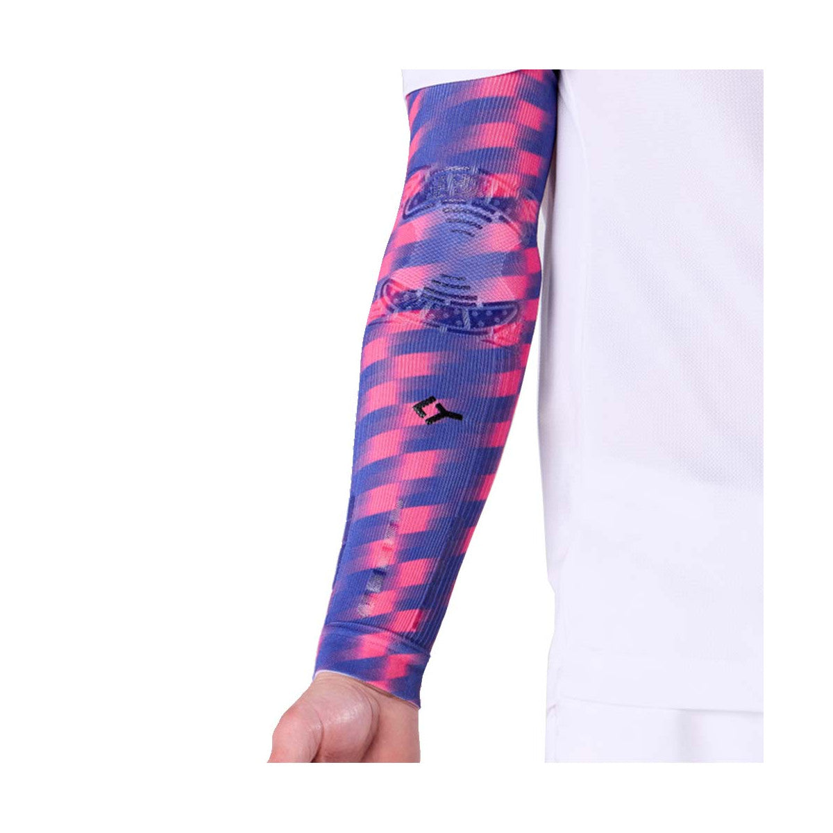 Floky NO-STRAIN Tokyo Compression Sleeve Blue / Pink – 7