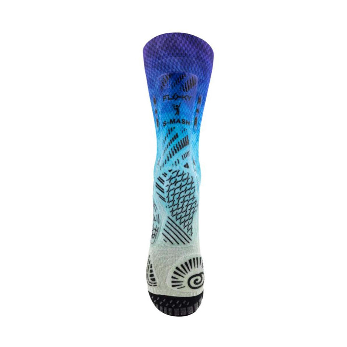 Floky S-MASH 3D FANTASY Bali Blue Compression Socks – 2