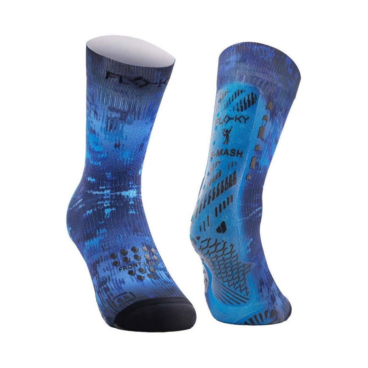 Floky S-MASH 3D FANTASY Compression Socks Blue Supernova – 2