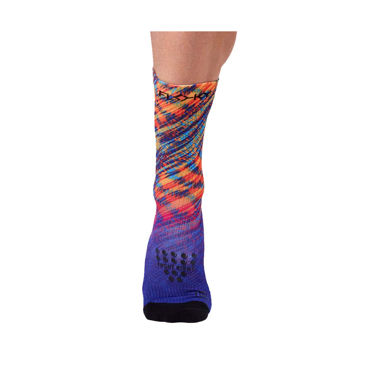 Floky S-MASH 3D FANTASY Delhi Purple / Yellow Compression Socks – 4