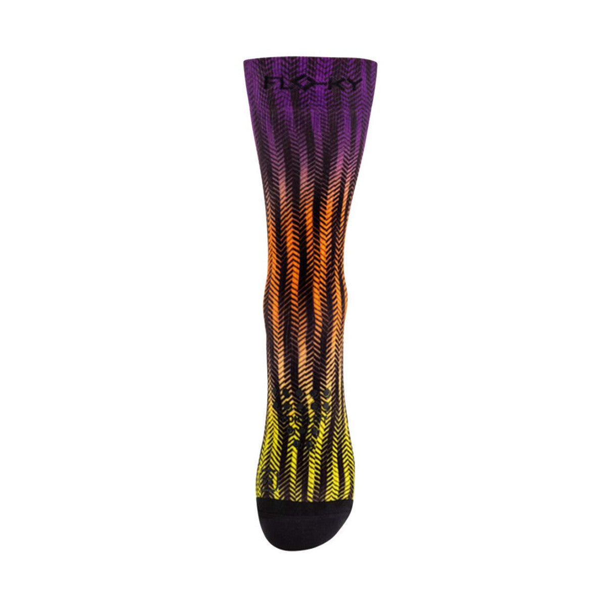 Floky S-MASH 3D FANTASY Delhi Purple / Yellow Compression Socks – 3
