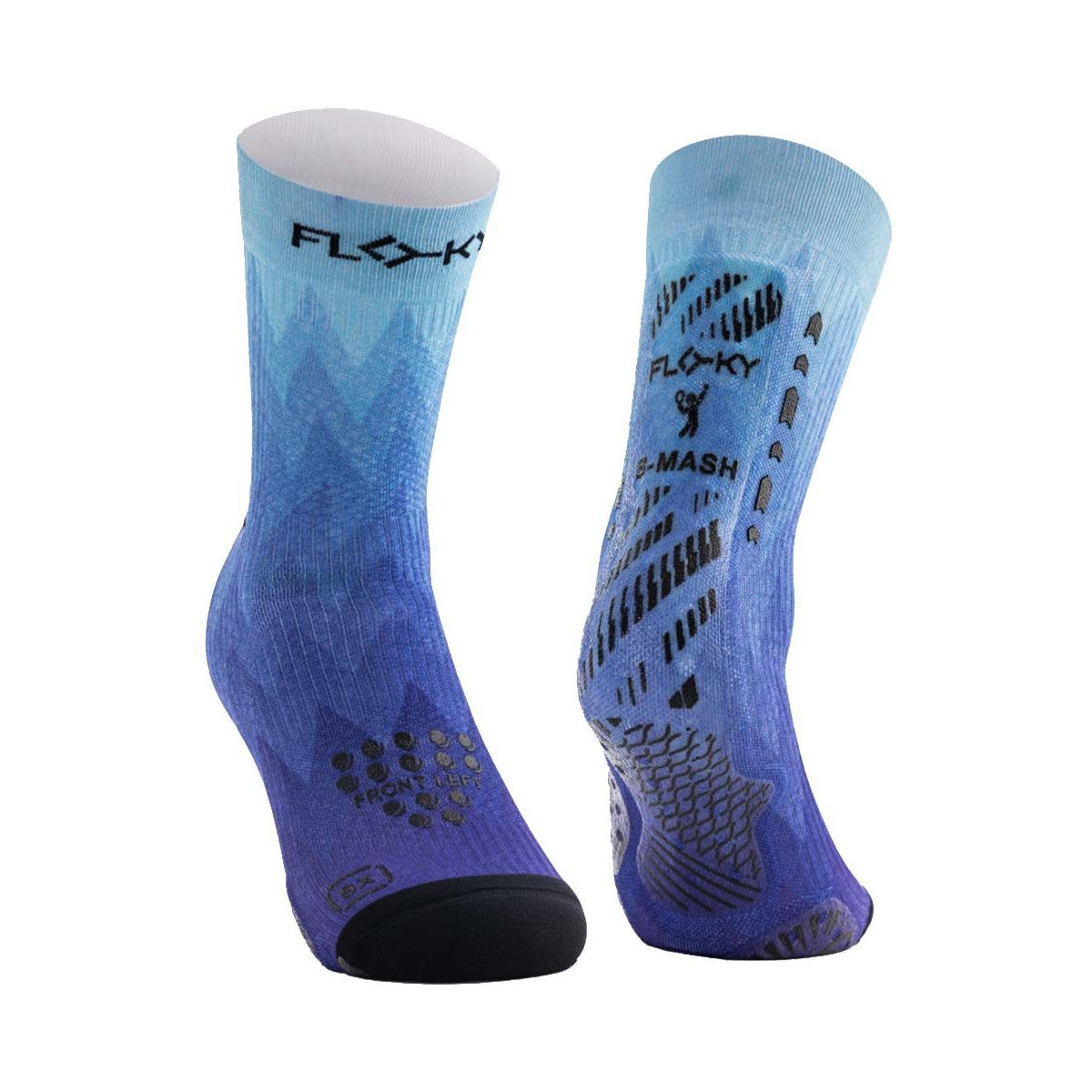 Floky S-MASH 3D FANTASY Ice Comet Compression Socks – 2