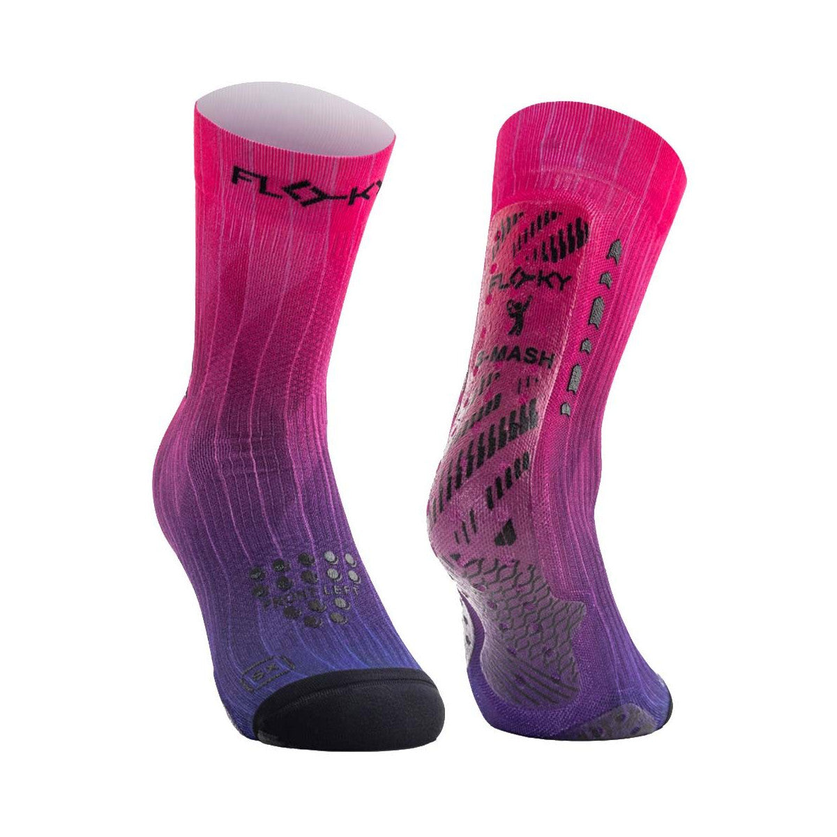 Floky S-MASH 3D FANTASY Pink Nebula Compression Socks – 3