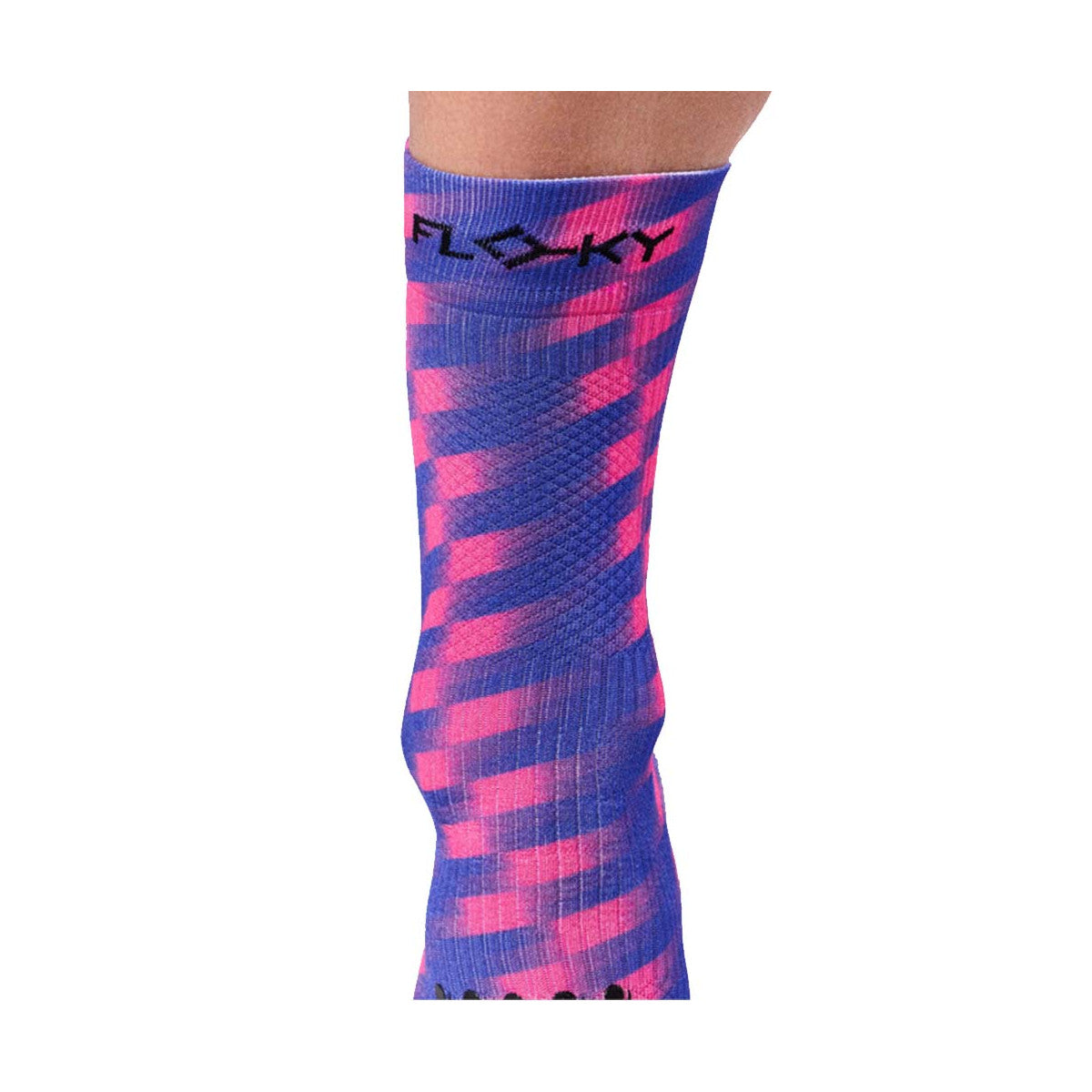 Floky S-MASH 3D FANTASY Tokyo Blue / Pink Compression Socks – 6