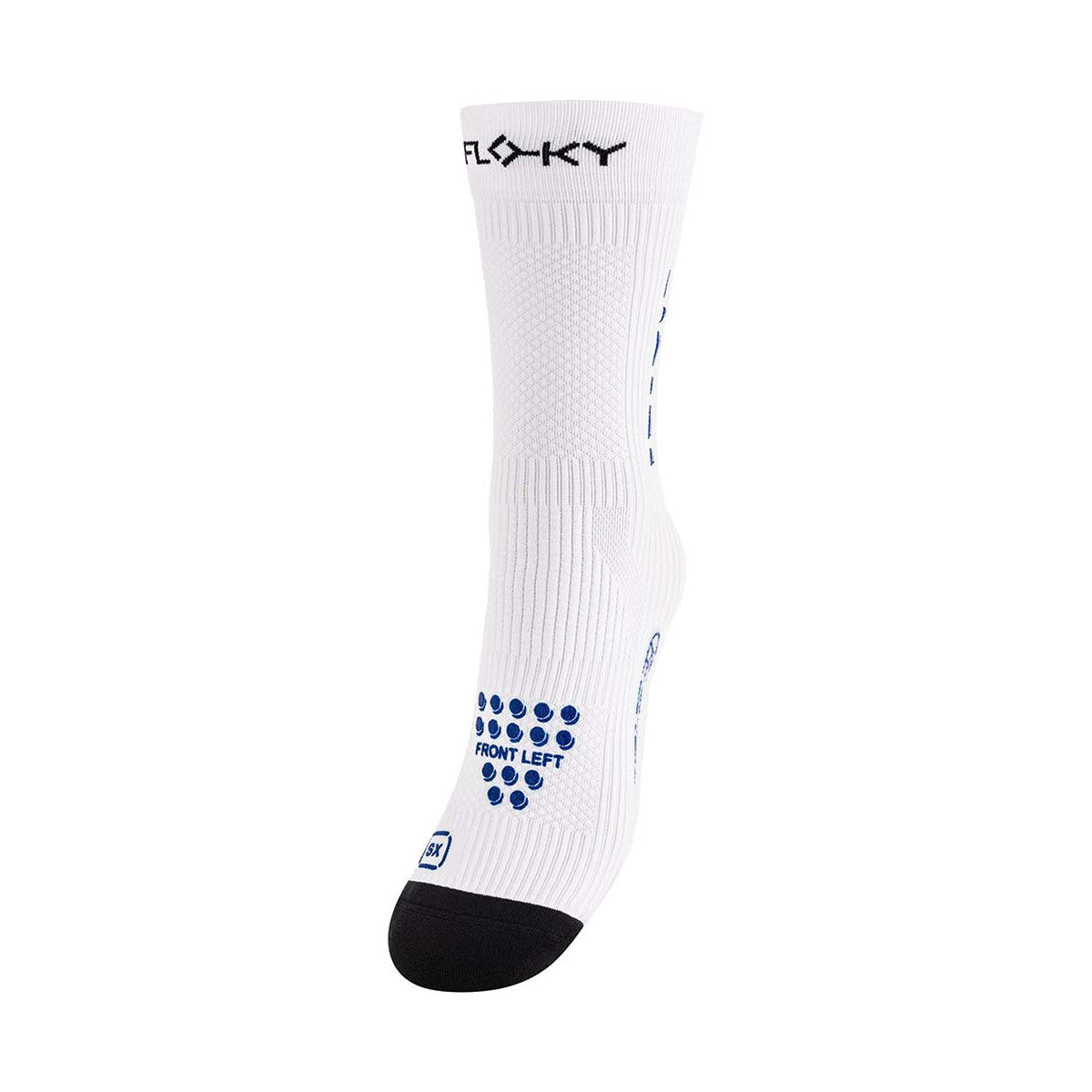Floky S-MASH 3D White / Blue Compression Socks