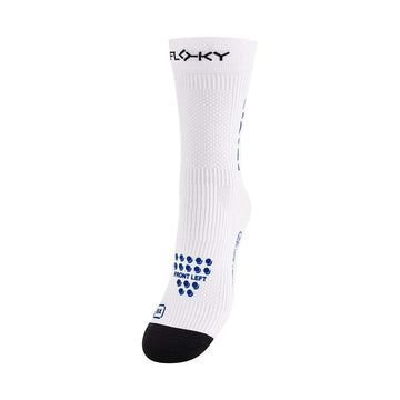 Floky S-MASH 3D White / Blue Compression Socks