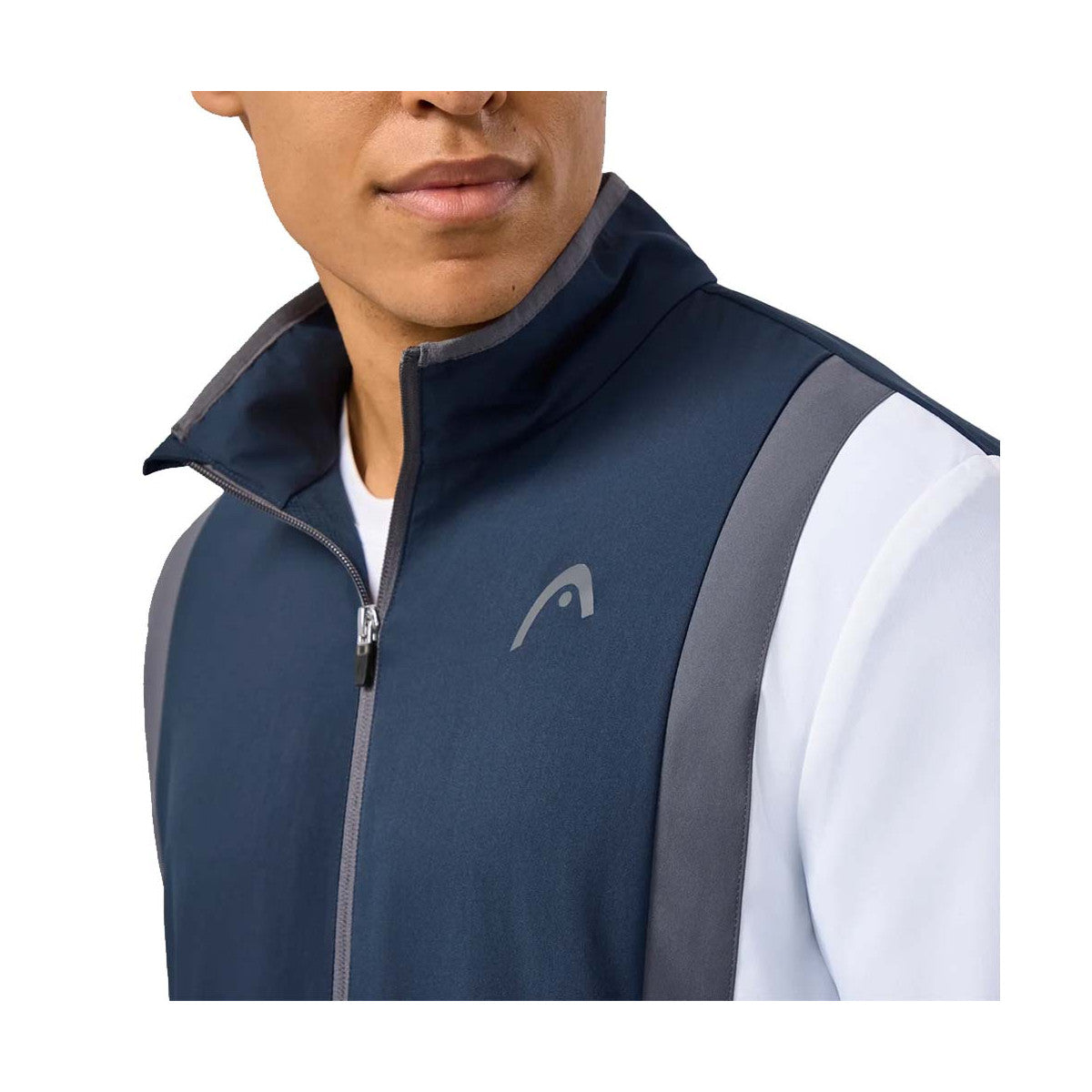 HEAD Club 25 Zip Jacket Navy / White – 3