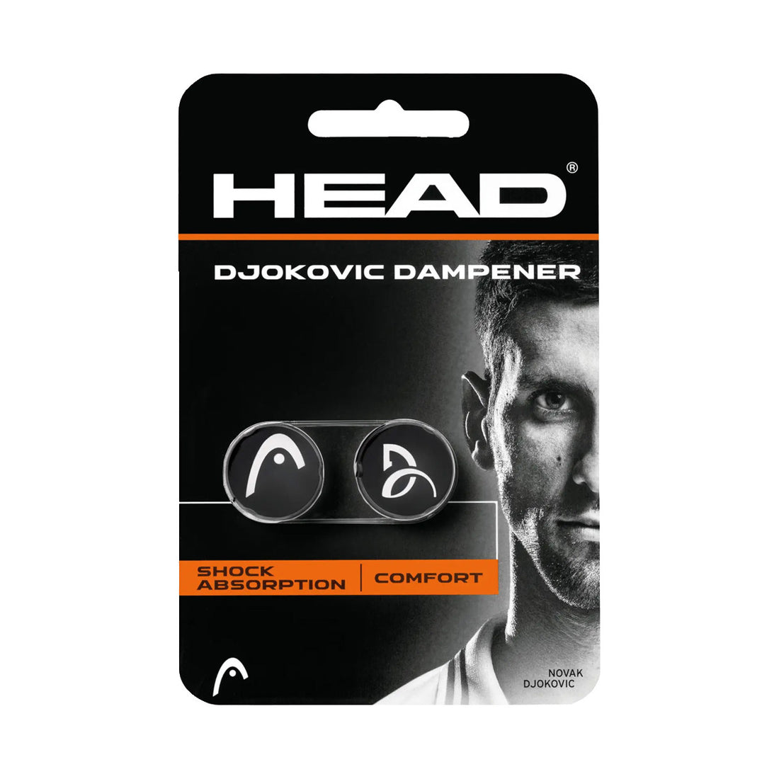 HEAD Djokovic Dampener x 2 Dampeners Black