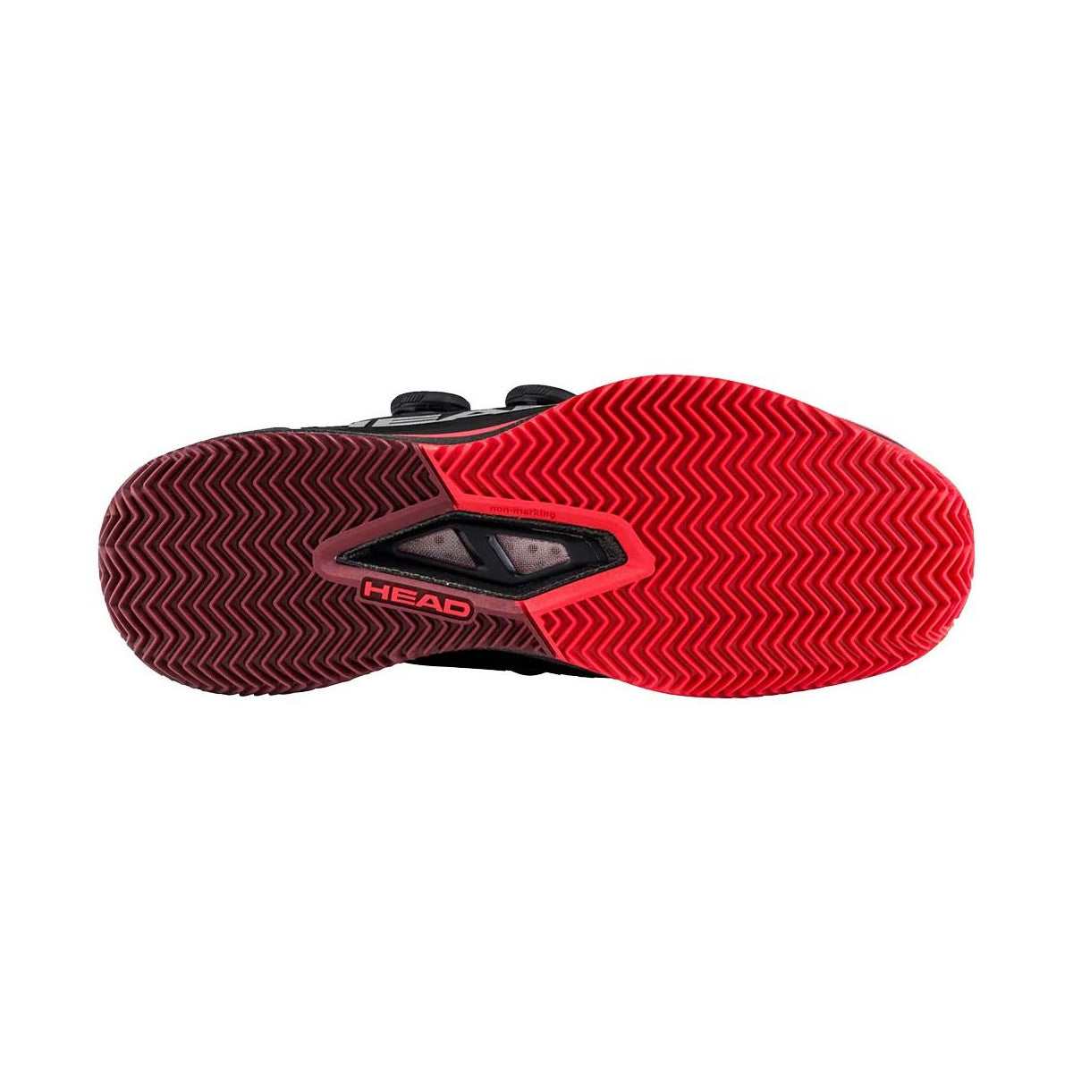 HEAD Endure Pro BOA Clay Court Shoes Black / Red – 3