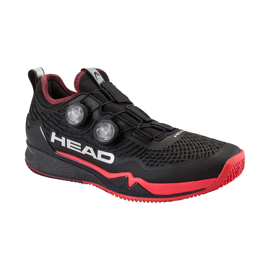 HEAD Endure Pro BOA Clay Court Shoes Black / Red
