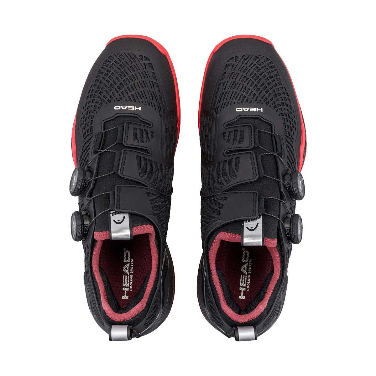 HEAD Endure Pro BOA Clay Court Shoes Black / Red – 4