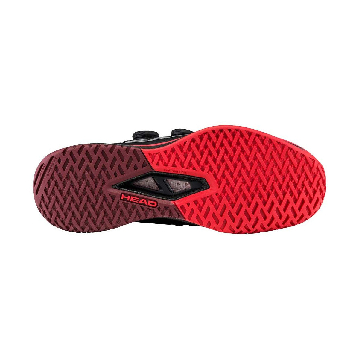 HEAD Endure Pro BOA Tennis Shoes Black / Red – 4