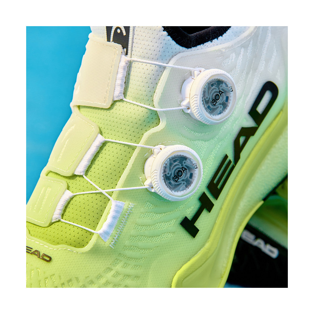 HEAD Endure Pro BOA White / Yellow Shoes – 5