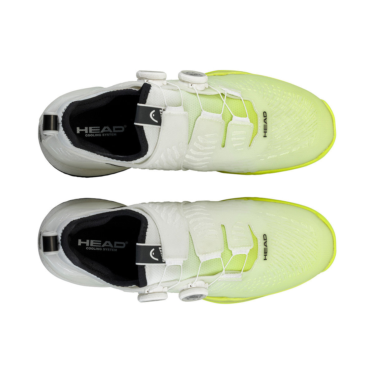 HEAD Endure Pro BOA White / Yellow Shoes – 4