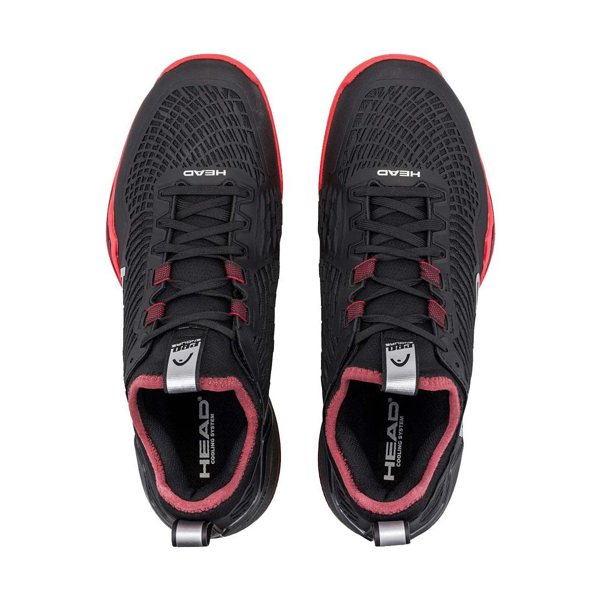 HEAD Endure Pro Clay Tennis Shoes Black / Red – 3