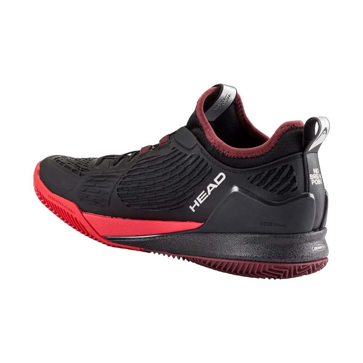 HEAD Endure Pro Clay Tennis Shoes Black / Red – 2