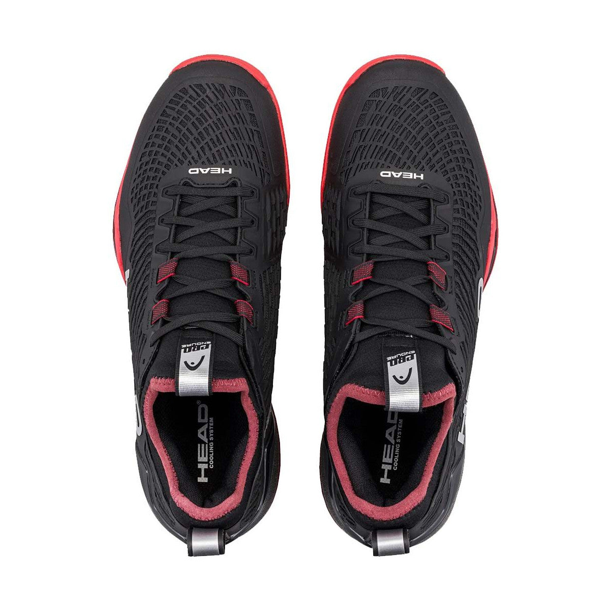 HEAD Endure Pro Tennis Shoes Black / Red – 3