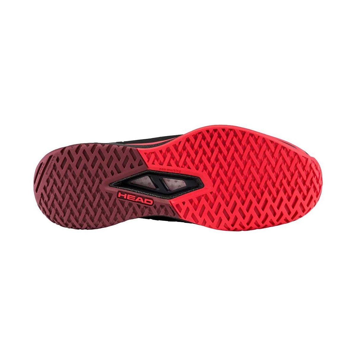 HEAD Endure Pro Tennis Shoes Black / Red – 4