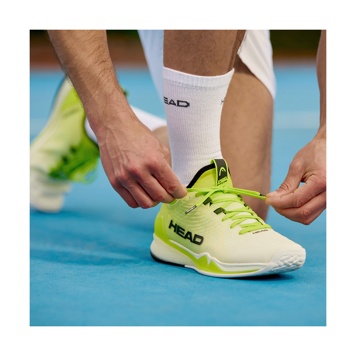 HEAD Endure Pro Yellow / White Shoes – 6