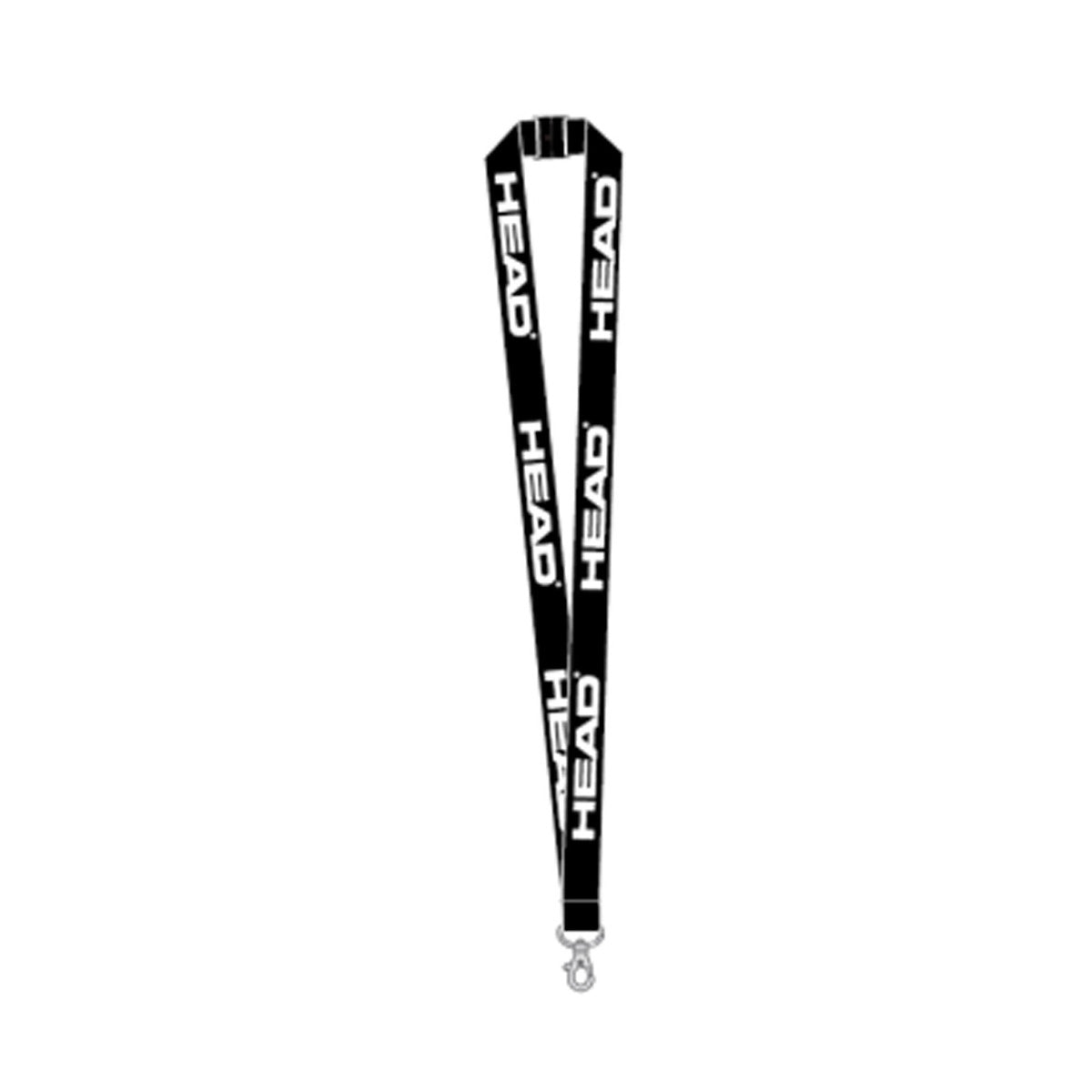 HEAD Logo Black Lanyard