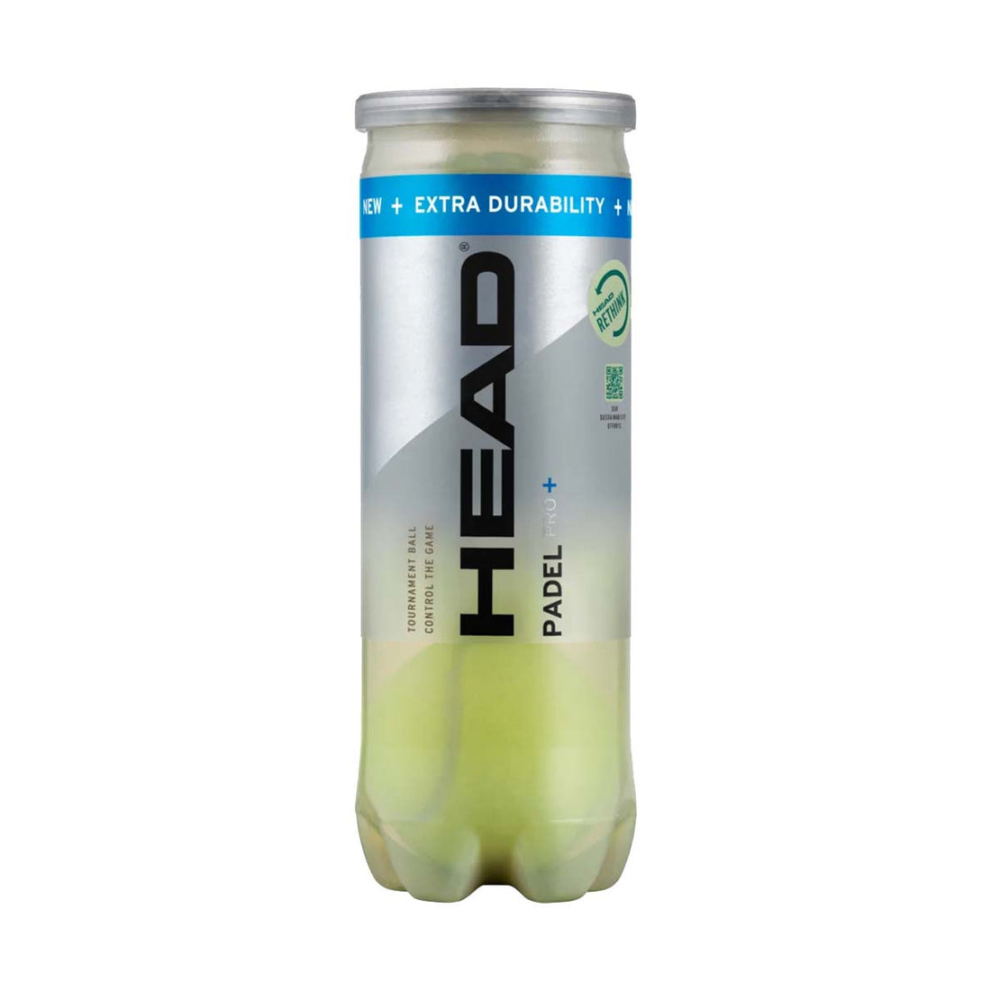 HEAD Padel Pro+ 3 balls can