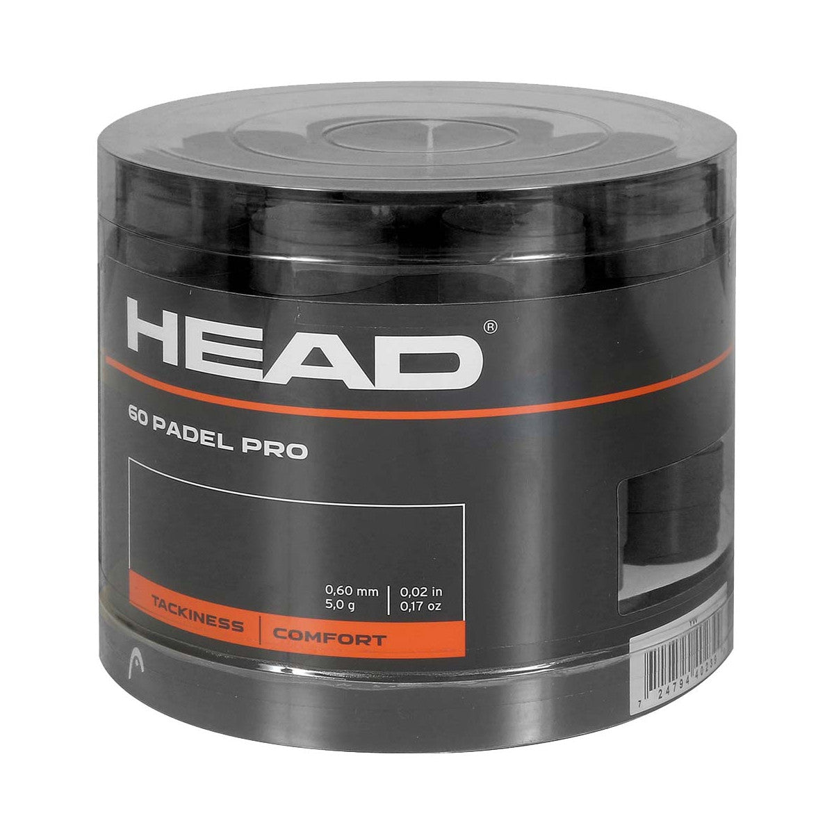 HEAD Padel Pro Black x 60 overgrips box