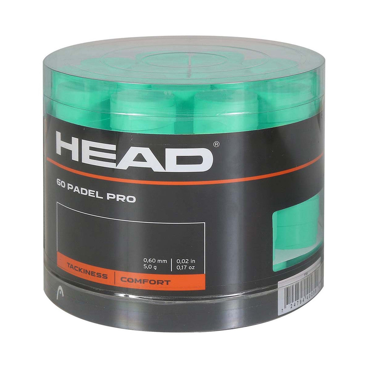 HEAD Padel Pro Green x 60 overgrips box