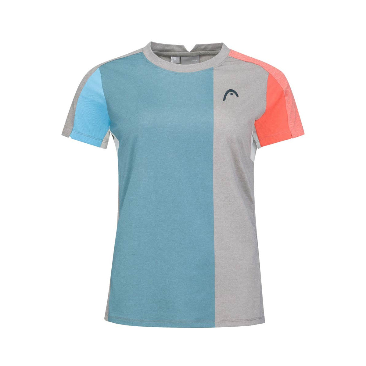 HEAD Padel Tech Woman Grey / Blue T-Shirt
