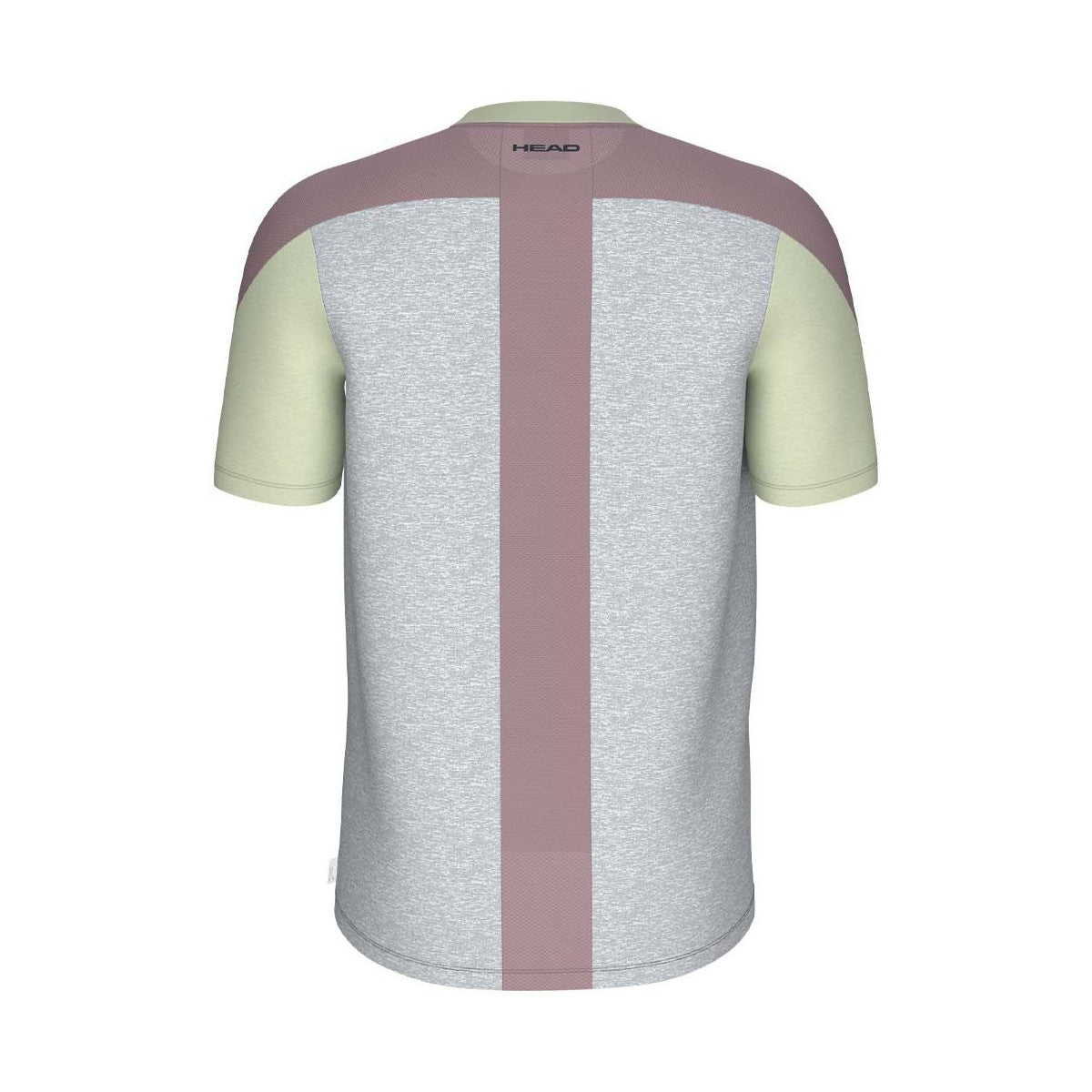 HEAD Play Tech 26 Grey Mélange T-Shirt – 2