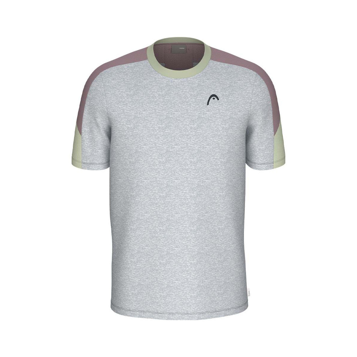 HEAD Play Tech 26 Grey Mélange T-Shirt