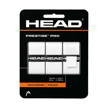 HEAD Prestige Pro White x 3 Overgrips