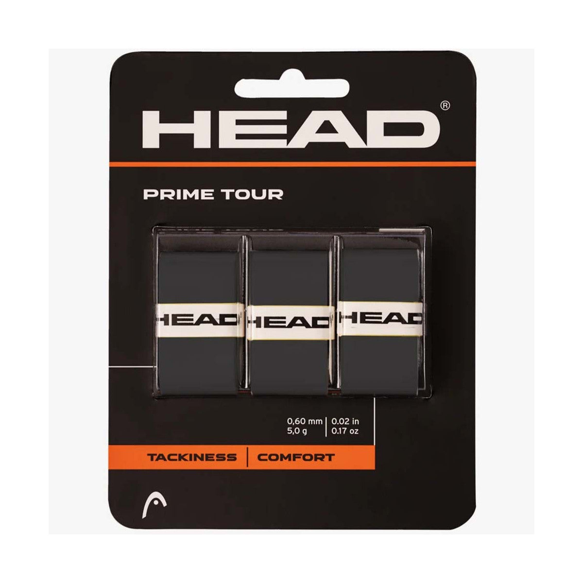 HEAD Prime Tour Black x 3 Overgrips