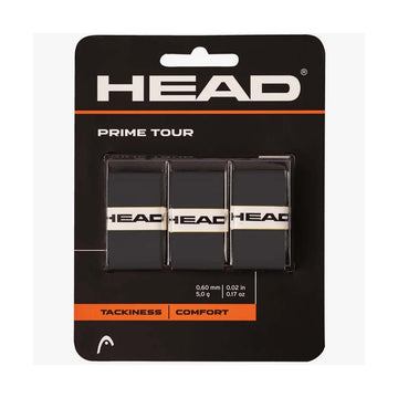 HEAD Prime Tour Black x 3 Overgrips