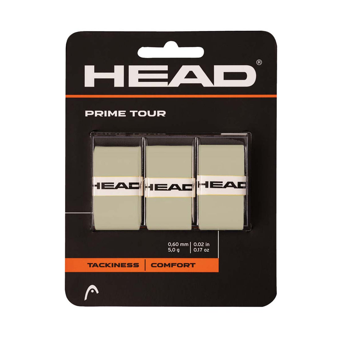 HEAD Prime Tour Grey x 3 overgrips