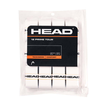 HEAD Prime Tour White x 12 Overgrips
