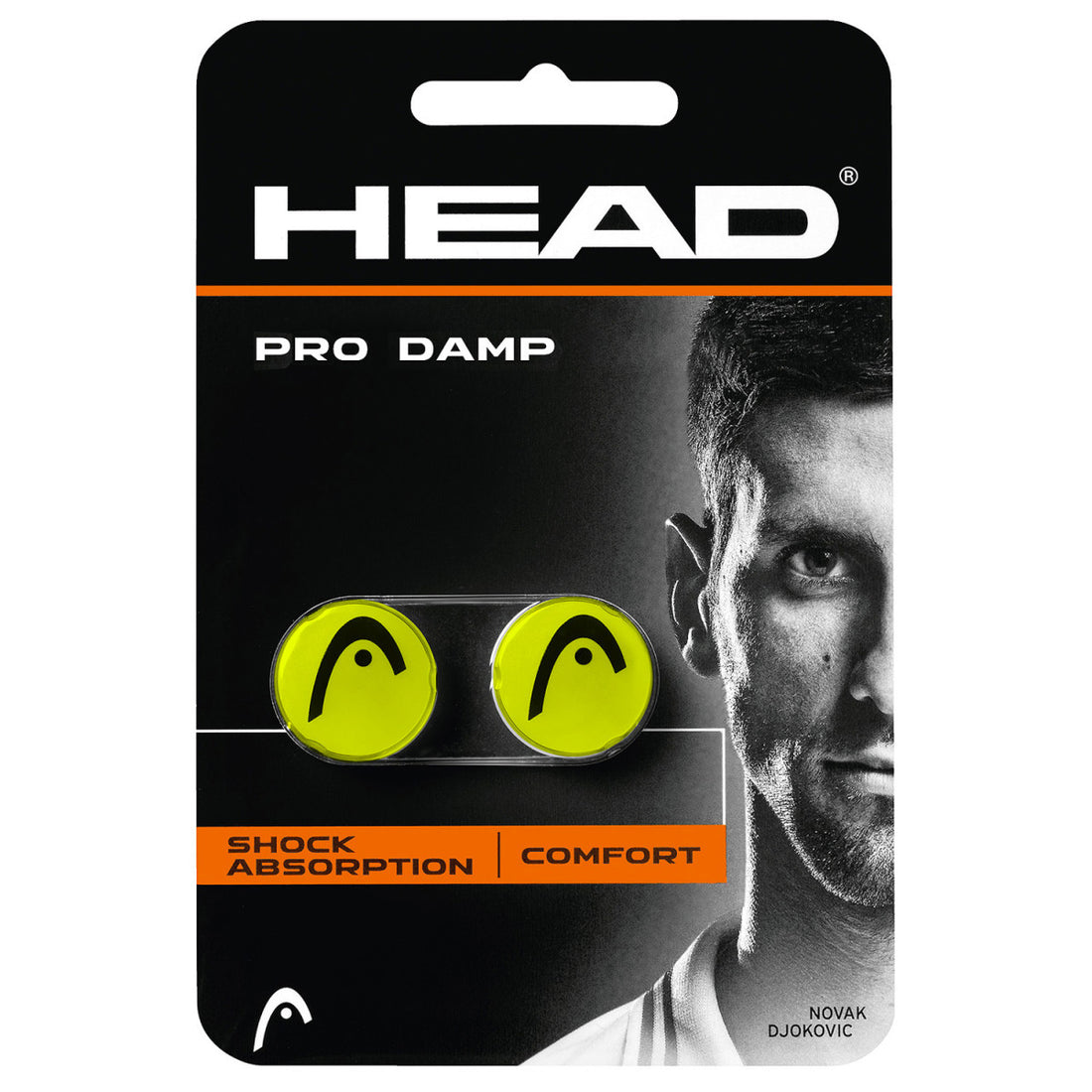 HEAD Pro Damp Yellow x 2 Dampeners